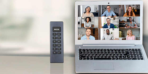 Secure Conference Center in Verbindung mit dem Secure Boot Stick nebeneinander