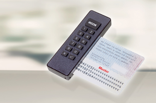 Produkt Nahaufnahme des Secure Boot Stick GX