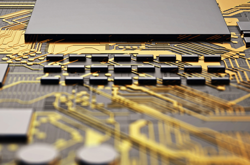 Platinen, die das Secure OS Thin Client Prinzip darstellen