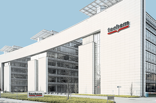 Firmengebäuder von Techem